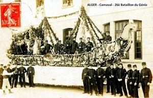 2169- Alger -Carnaval  - 26e Bataillon du Genie